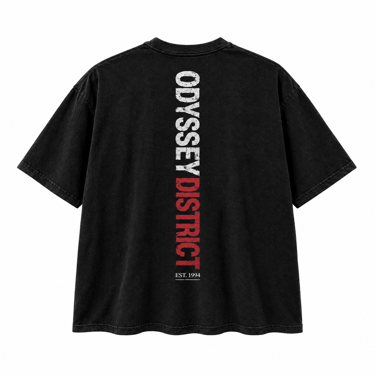 Seek More Tee — Washed Black