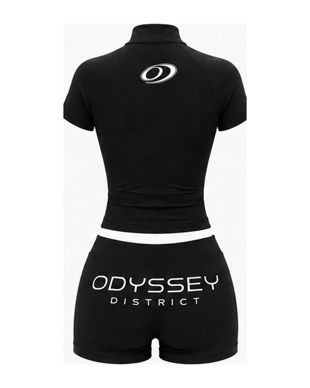 Crop Set — Onyx Black