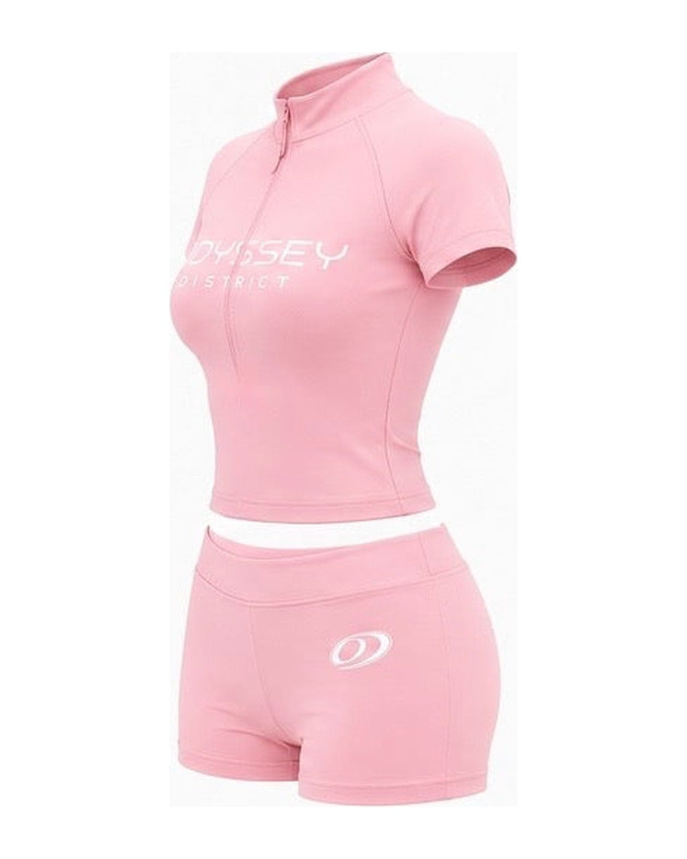 Crop Set — Baby Pink