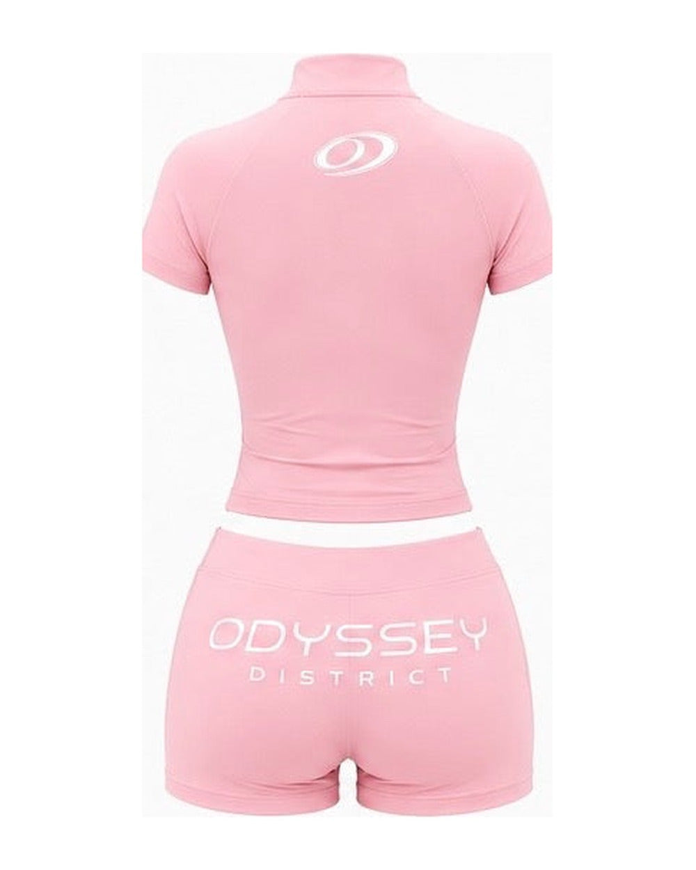 Crop Set — Baby Pink