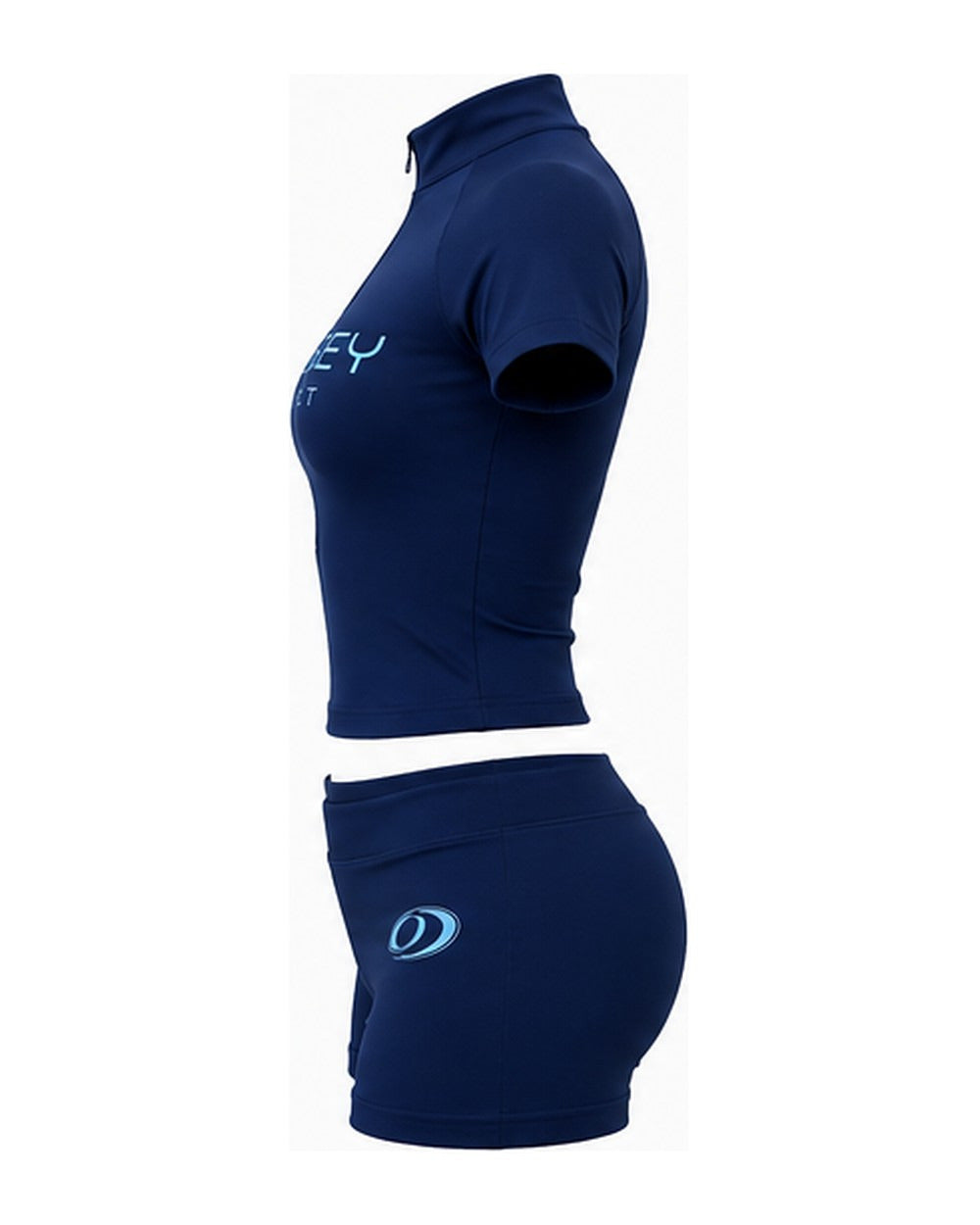 Crop Set — Navy Blue
