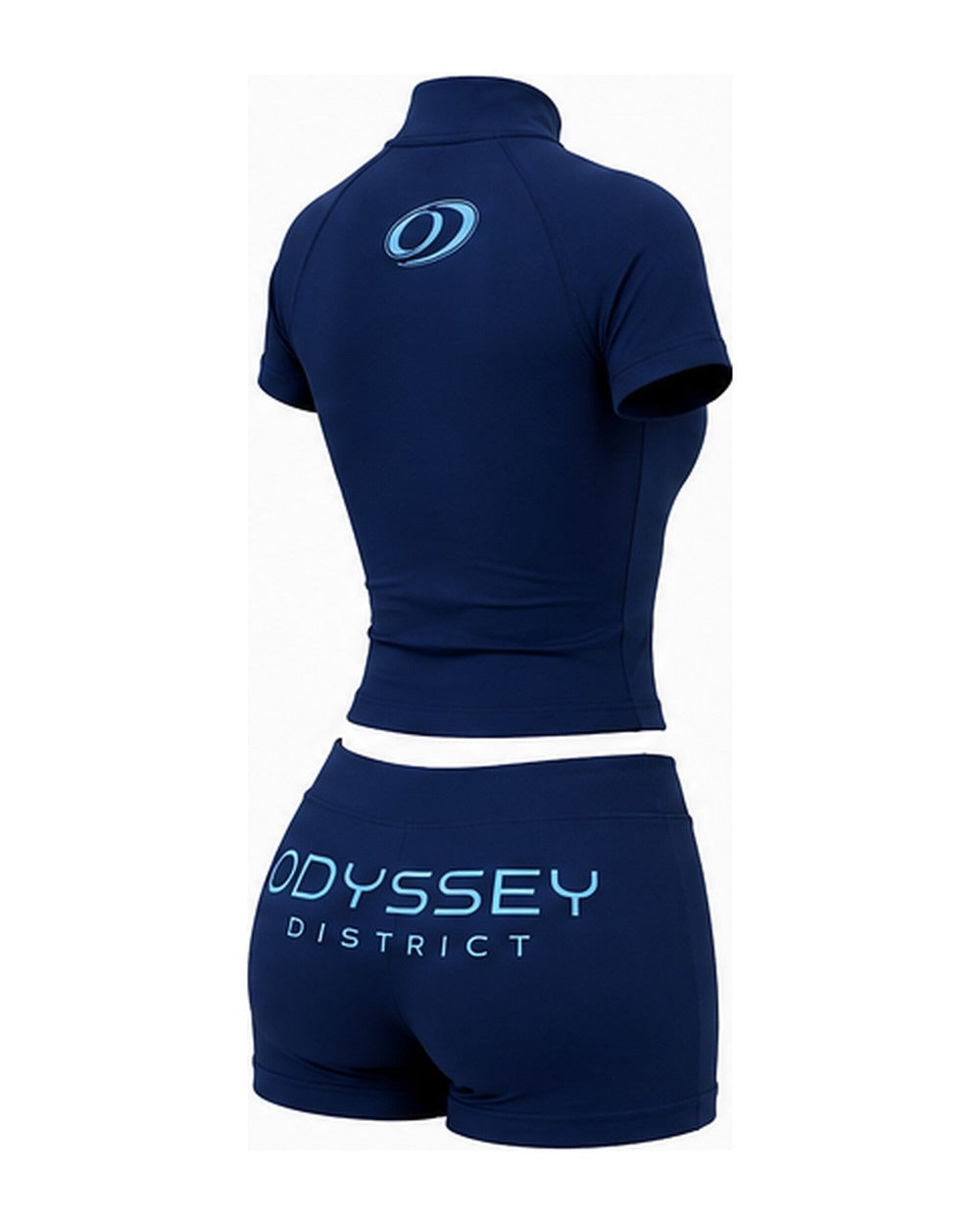 Crop Set — Navy Blue