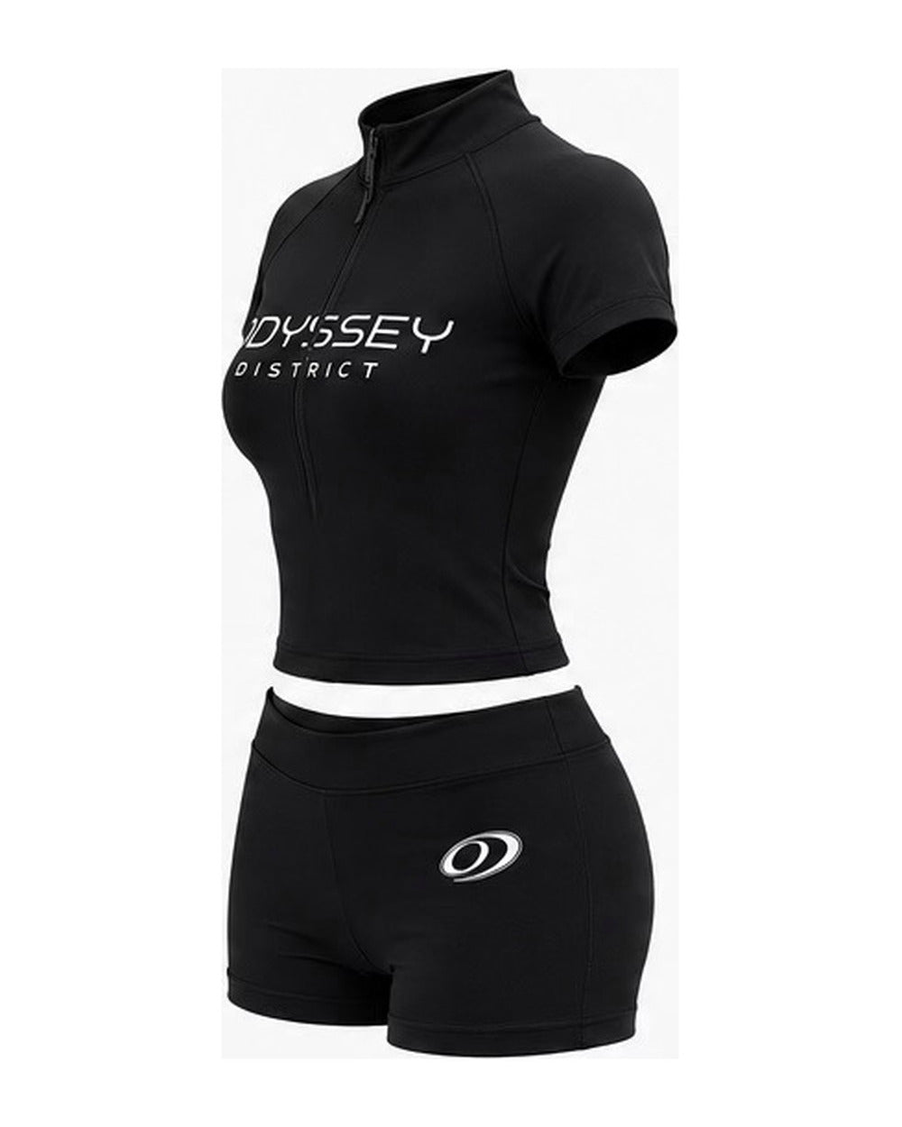 Crop Set — Onyx Black