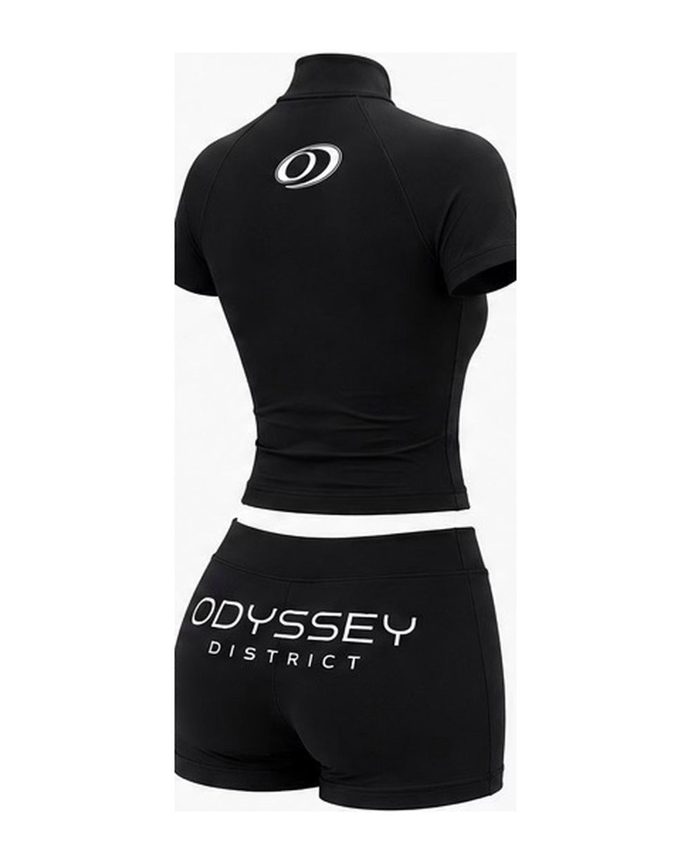 Crop Set — Onyx Black